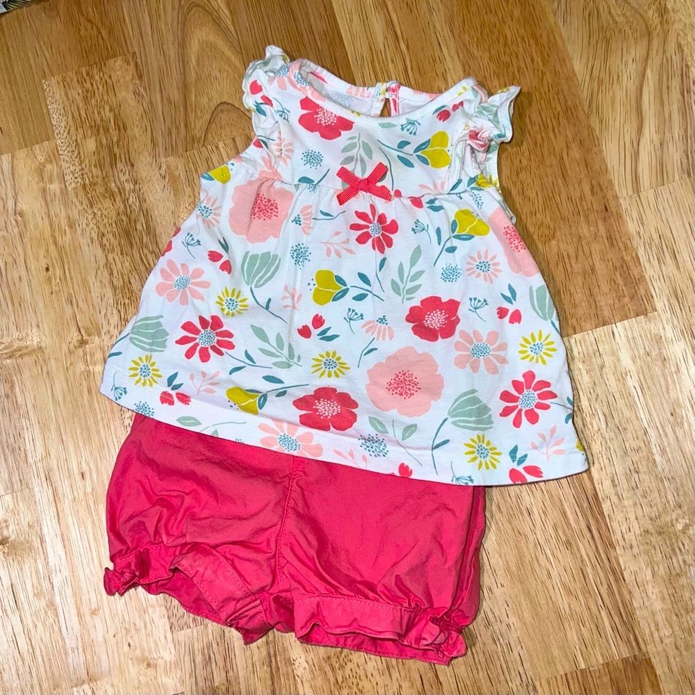 Baby Girl Outfit - 3-6Mo